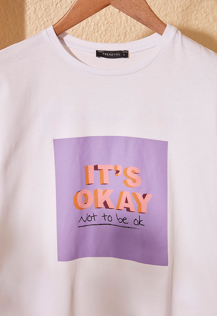Semi-Fitted Printed T-Shirt