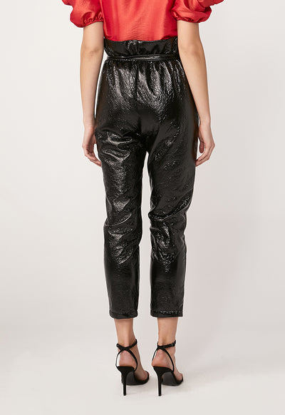 Shiny Straight Fit Trouser