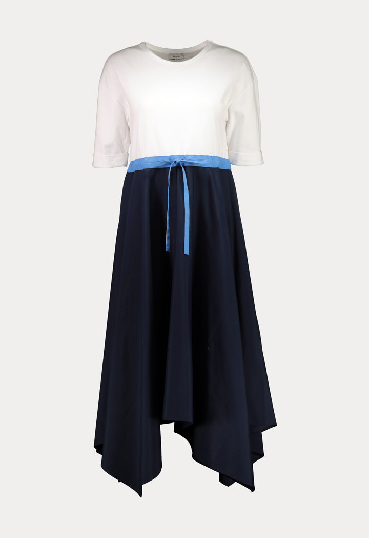 Two Tone Handkerchief Dress
