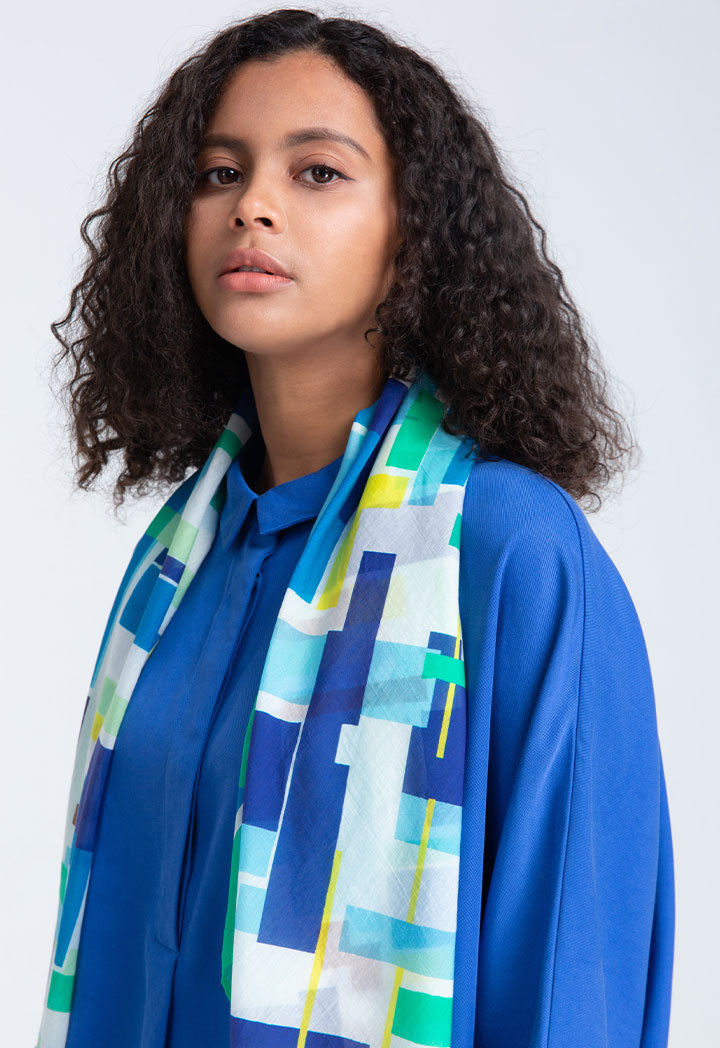 Solid Kimono Style Blouse