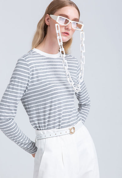 Contrast Striped T-Shirt