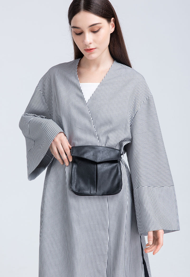 Wide Sleeve Long Outerwear
