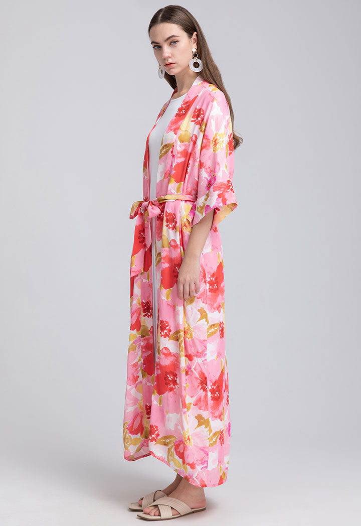 Allover Printed Outerwear