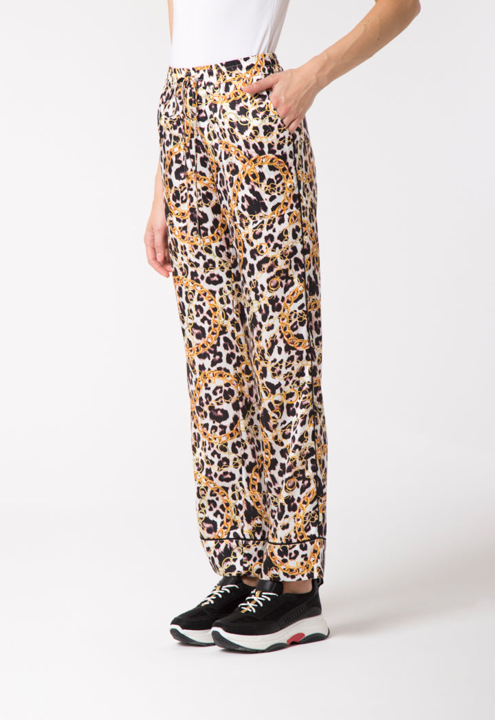 Chain Print Trouser - Fresqa