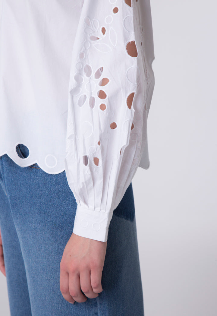 Trim Detailing Blouse