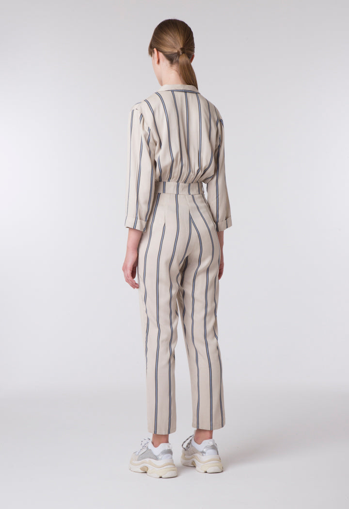 Striped Jumpsuit