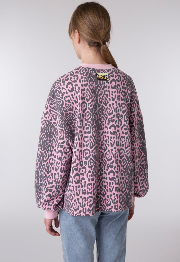 Animal Print Pullover