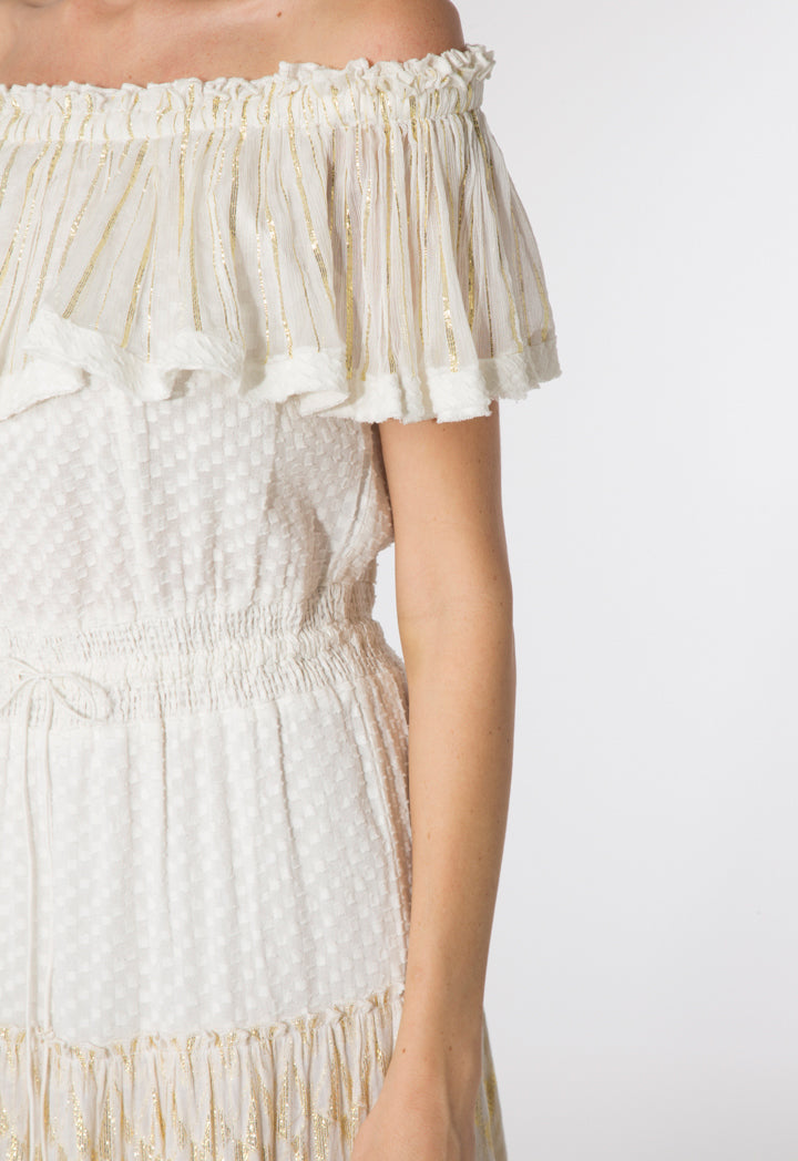 Peasant Off Shoulder Dress