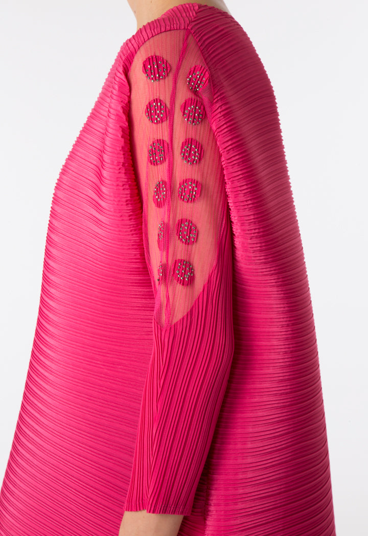 Micro Pleated Blouse