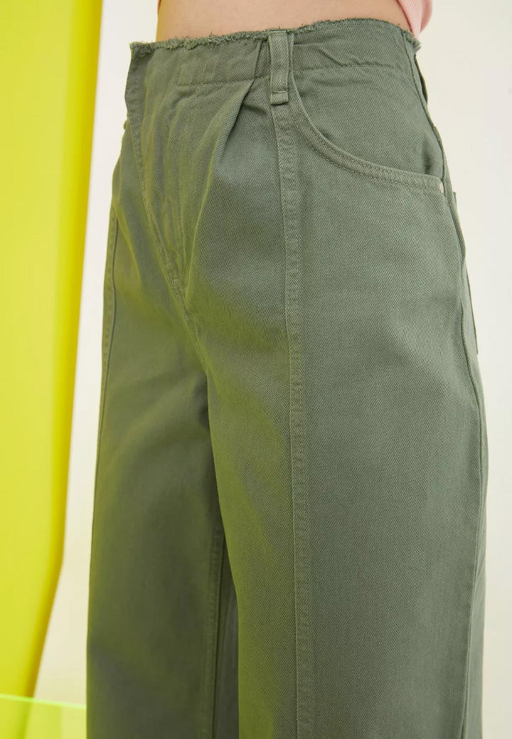 High Waist Straight Jeans