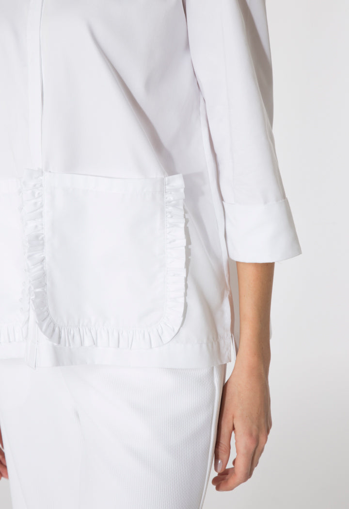 Frilled Pocket Shirt