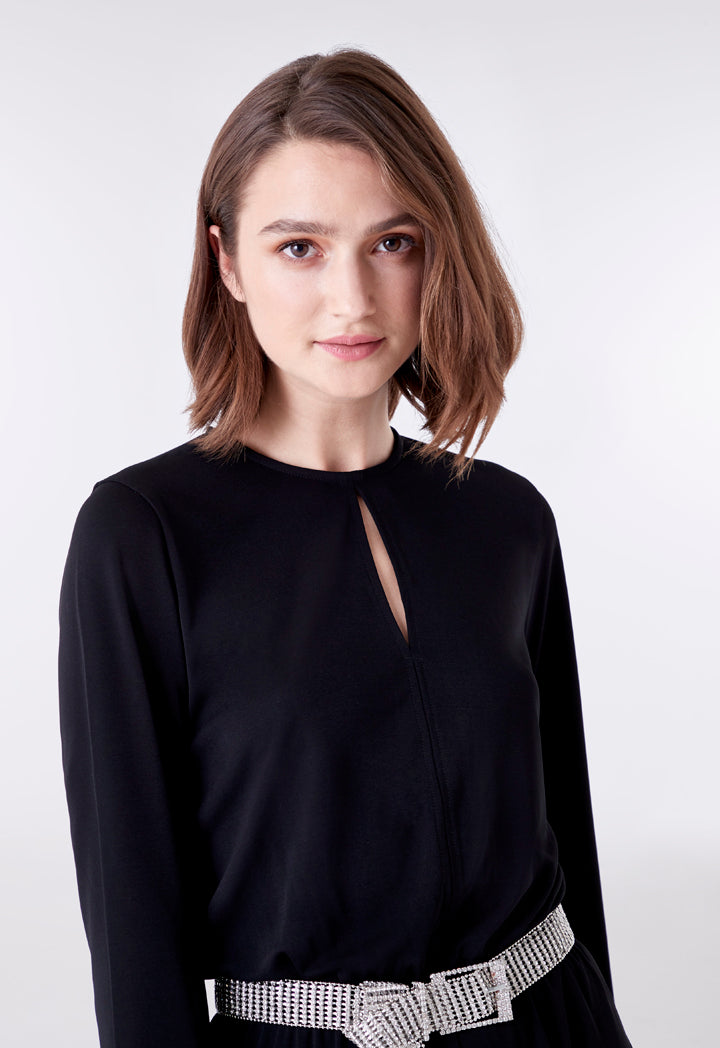 Keyhole Front Jumpsuit