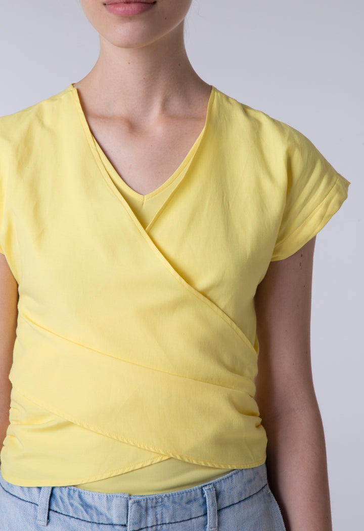 Bodysuit With Attach Cover Up