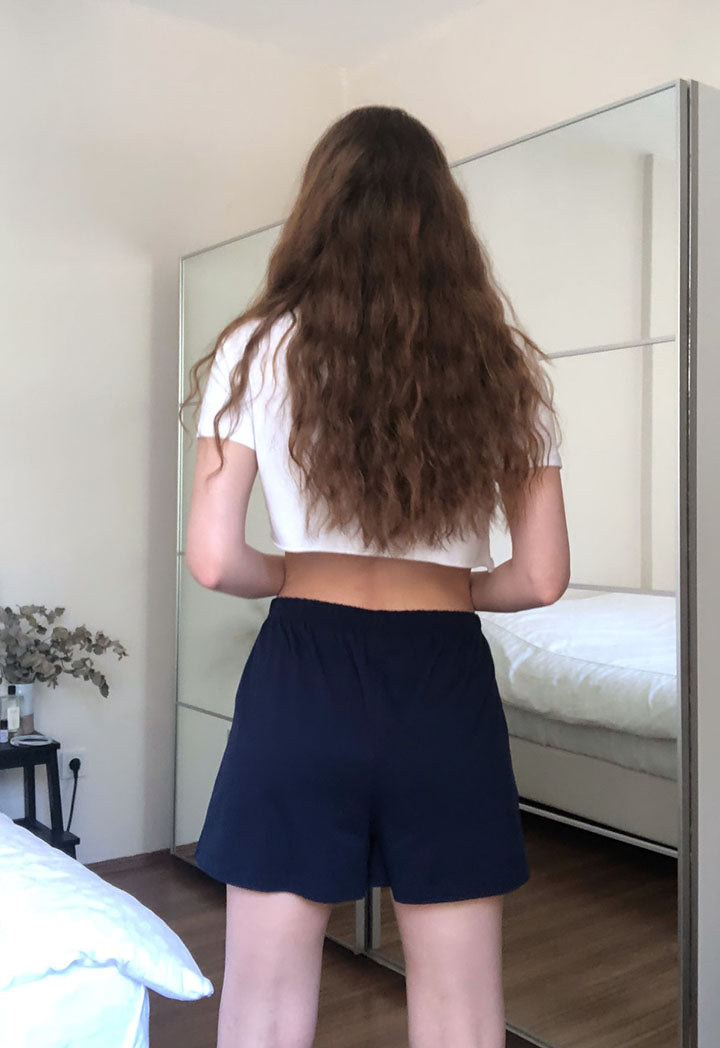 Set Of Printed And Plain Shorts