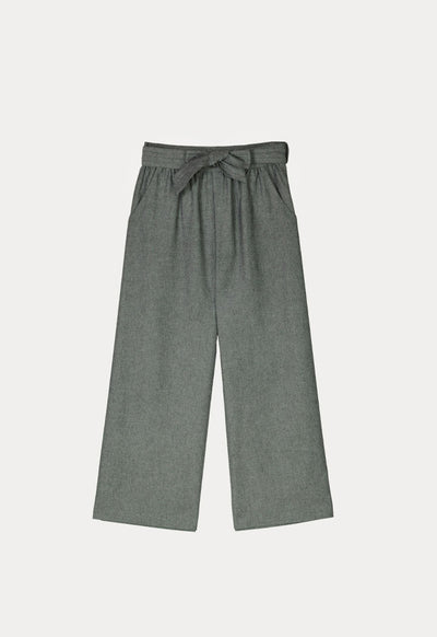 Straight Fit Linen Culottes