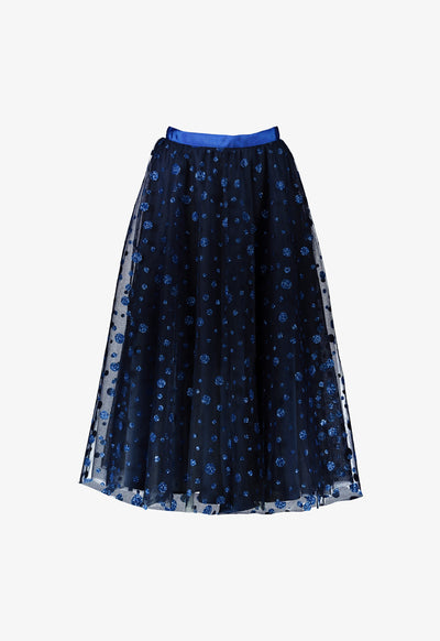 Glitter Polka Dot Tulle Skirt