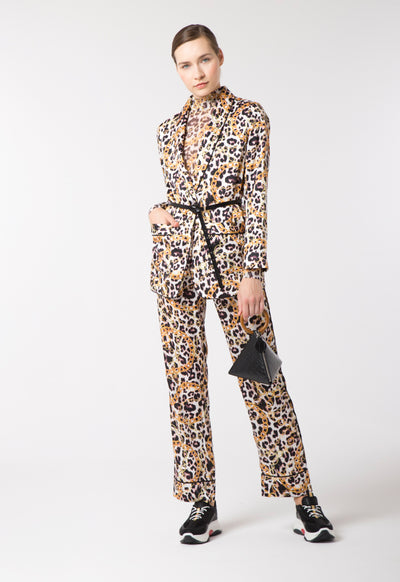 Chain Print Trouser - Fresqa