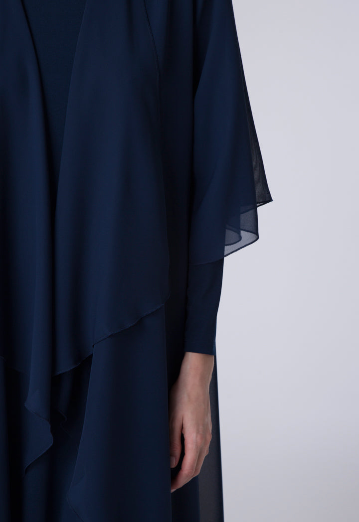 Flounce Outer Combo Abaya