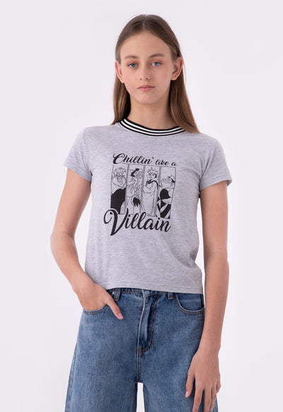 Disney Villains Squad Rubber Print T-Shirt