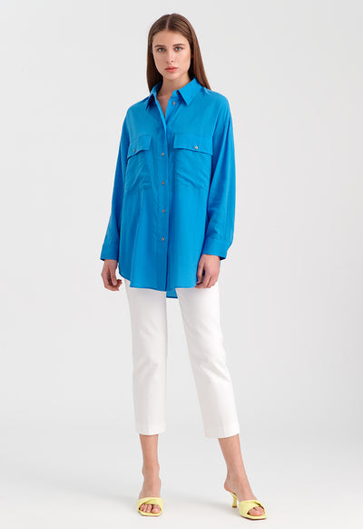 Regular Fit Solid Shirt