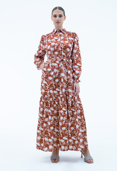 Printed Maxi Dress