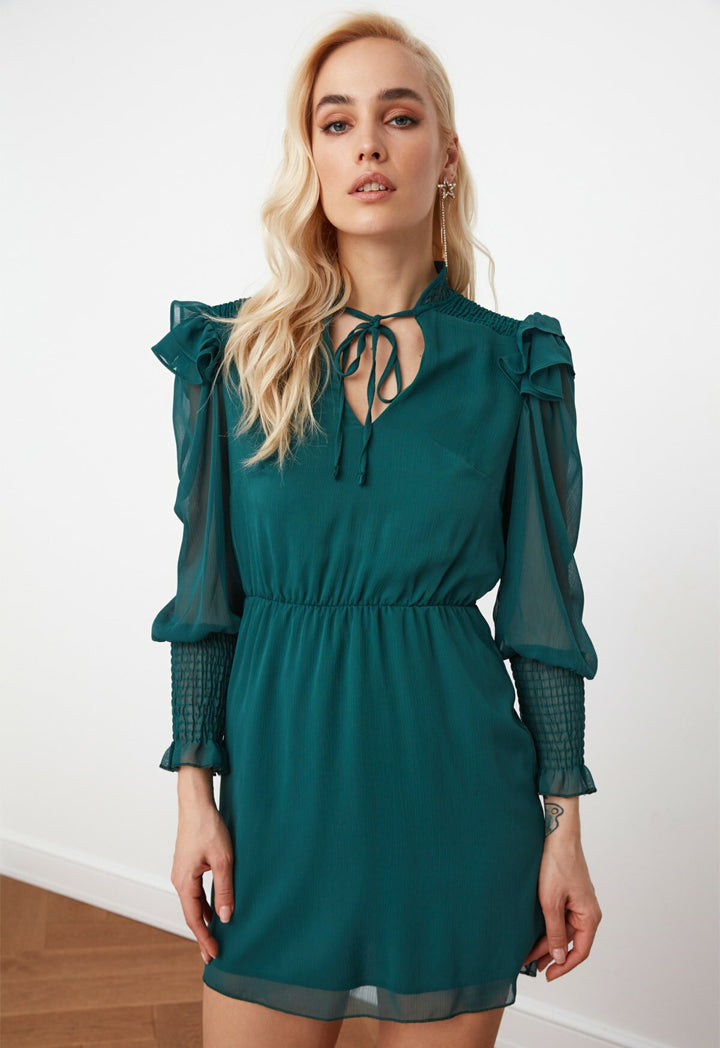 Puff Sleeve Dress