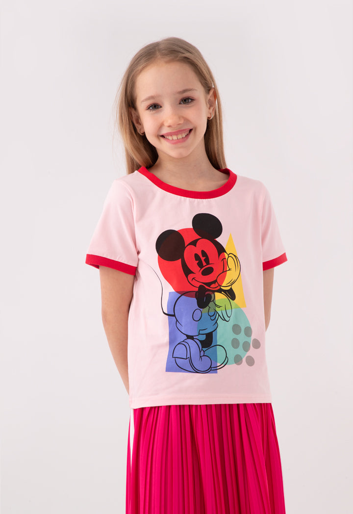 Disney Contrasting Ribbed T-Shirt