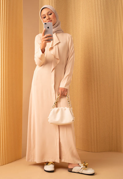 Elegant Long Solid Dress