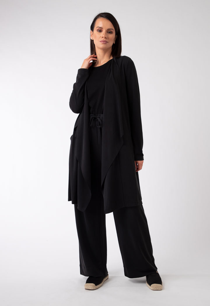 Knitted Wide Leg Trouser