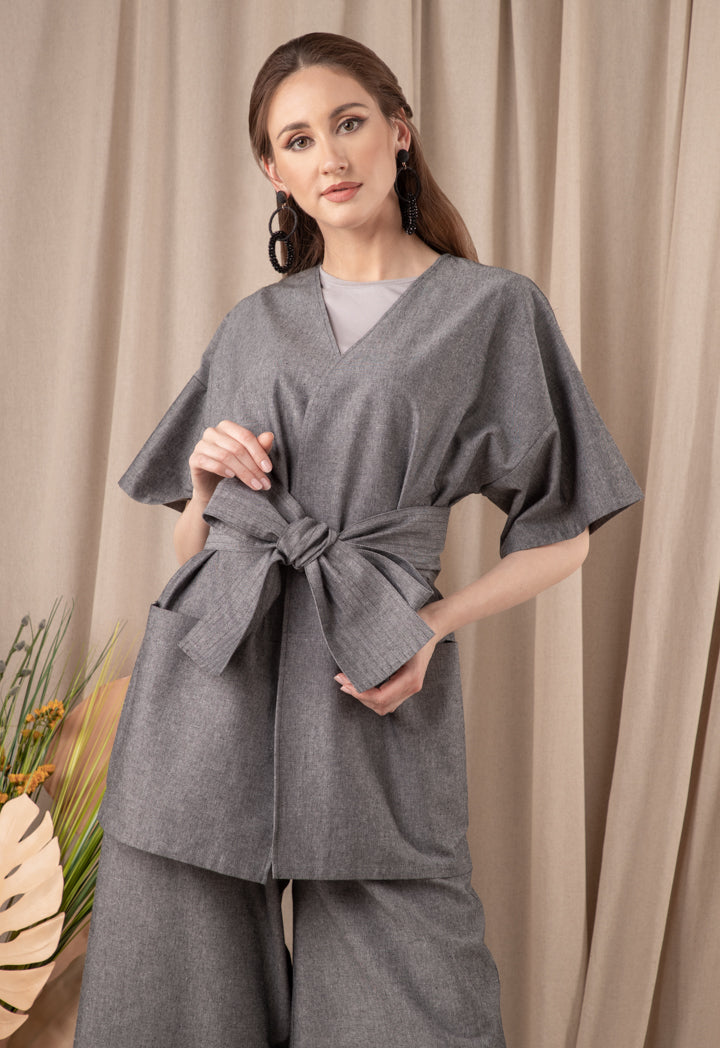 Big Patch Pocket Linen Outerwear