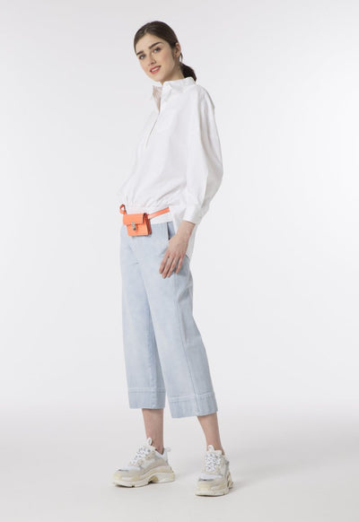 Light Denim Culottes