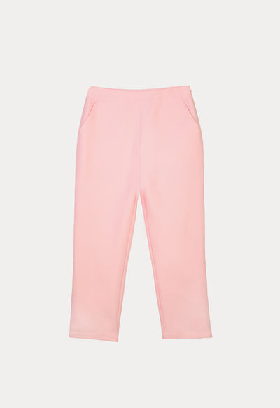 Long Solid Formal Trouser
