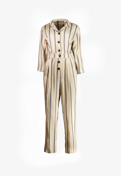 Striped Jumpsuit