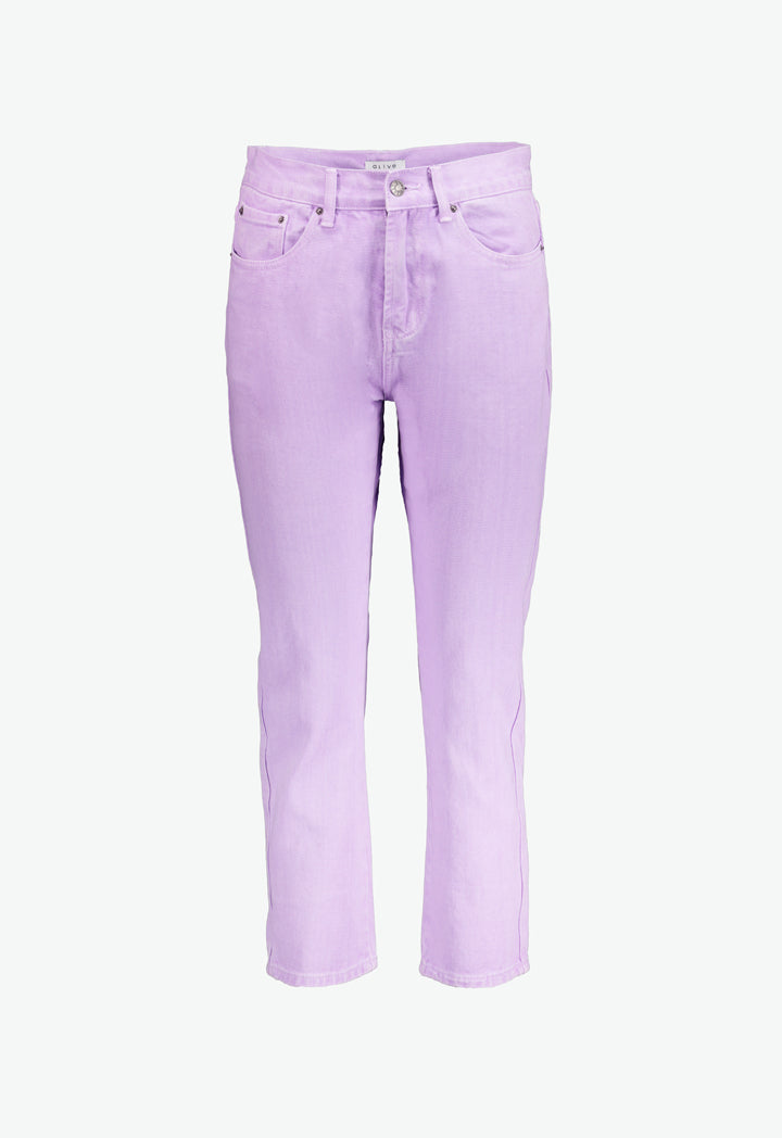 High Waist Cropped Bootcut Pants