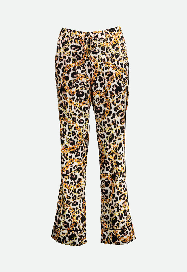 Chain Print Trouser - Fresqa