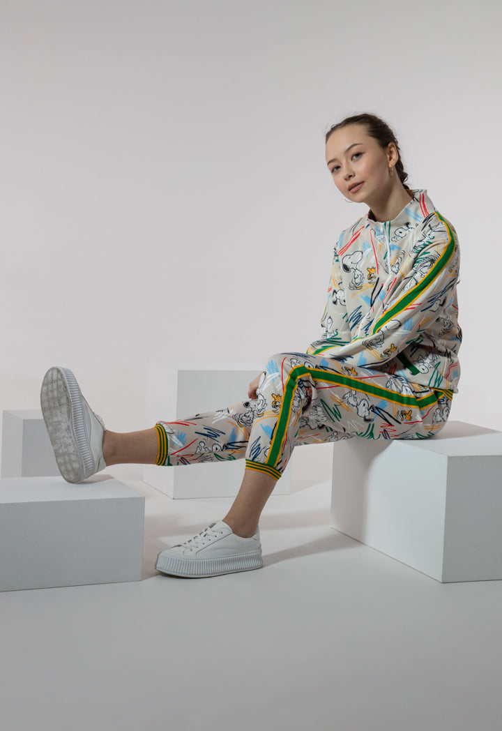 Snoopy Print Jogger