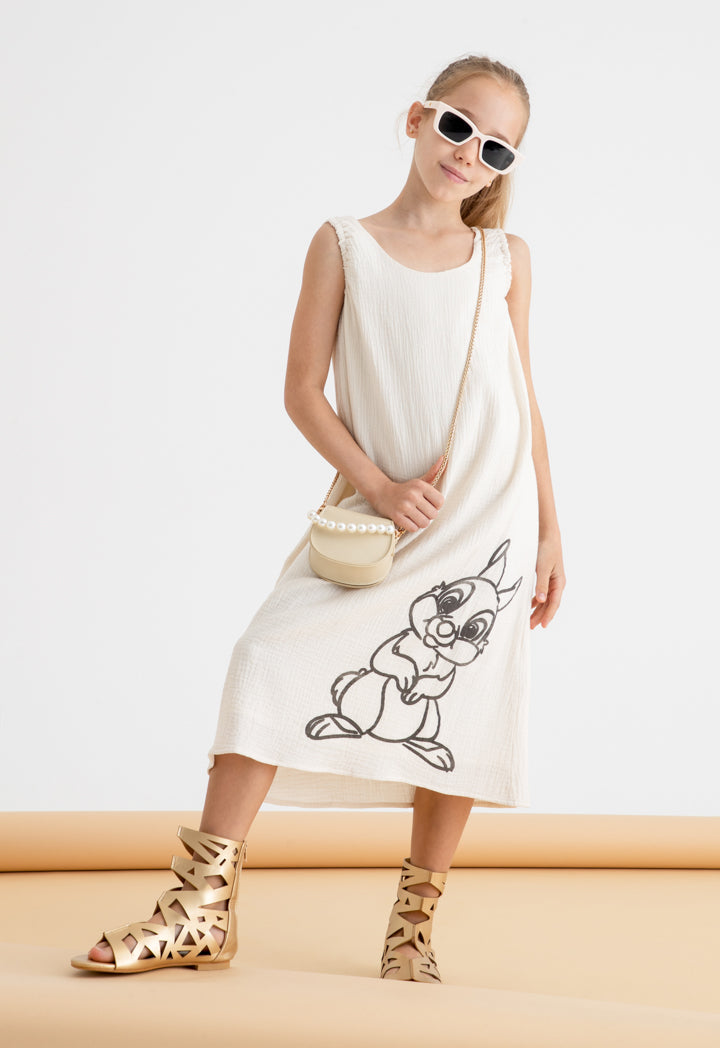 Disney Thumper Printed Viscose Dress