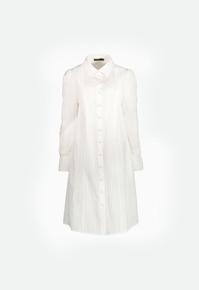 Trim Detail Shirt Dress