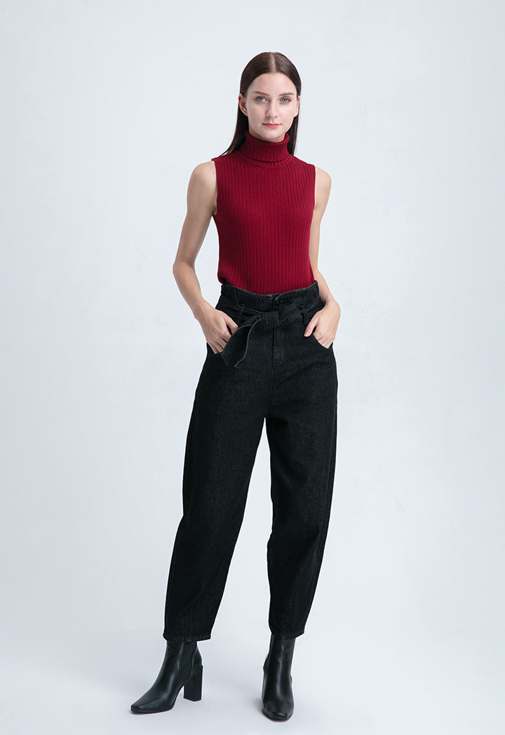 High Waist Denim Pants