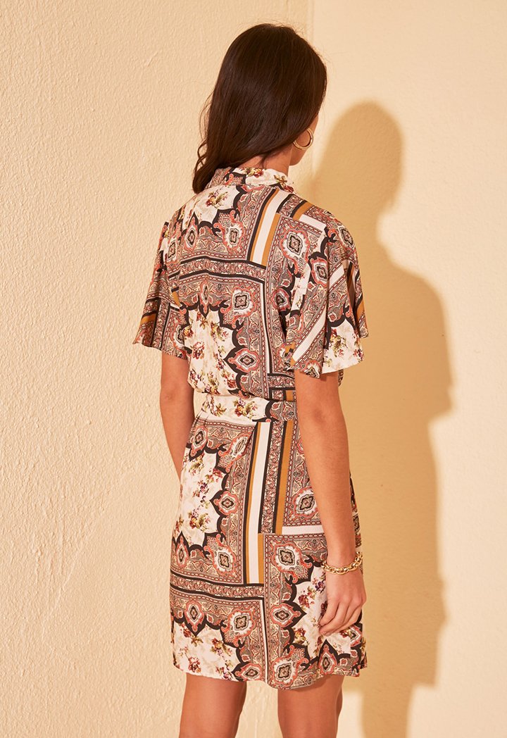 pattern-print-shirt-dress