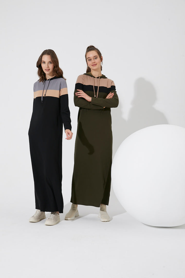 Maxi Hooded Dress - Fresqa