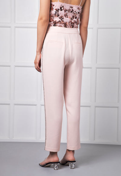 Side Stud Trim Trouser