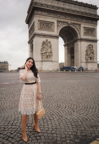 Lace Midi Dress