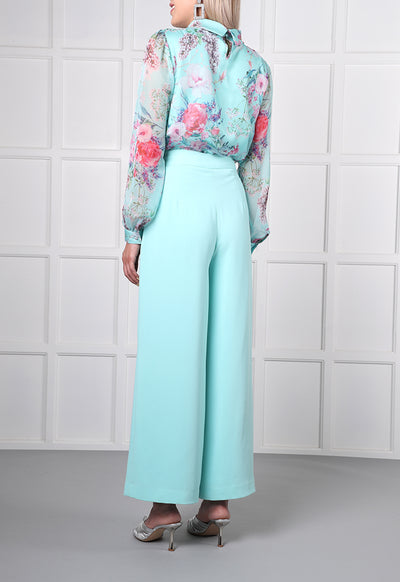 Inverted Box Pleat Trouser