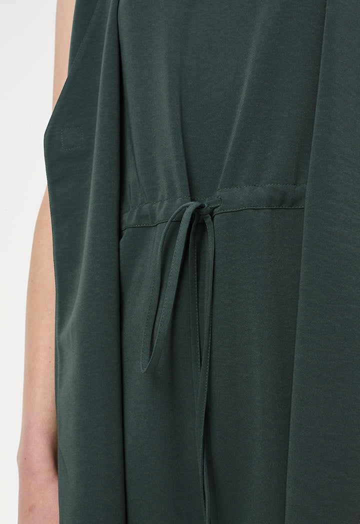 Sleeveless Overlay Jumpsuit