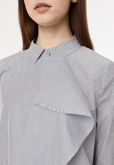 Stripes Assymetric Shirt