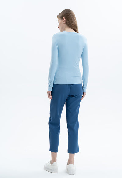 Long Sleeve Basic Solid Top