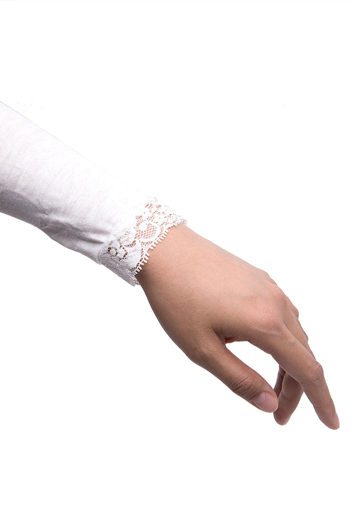 Long Sleeves With Lace