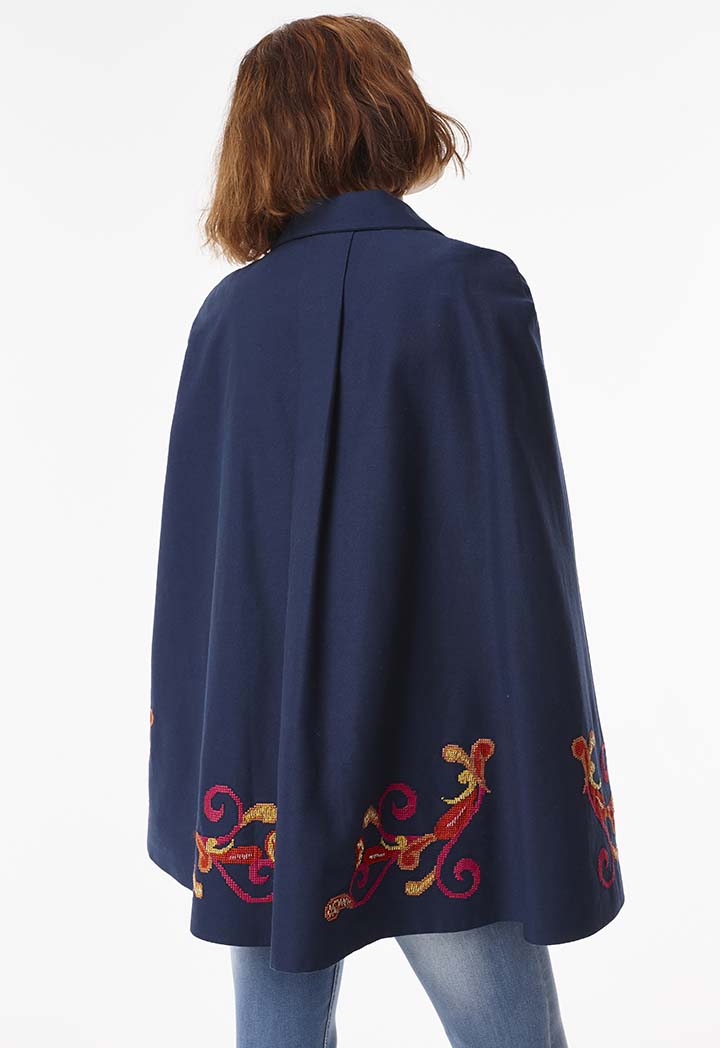 Cross Stitched Cape