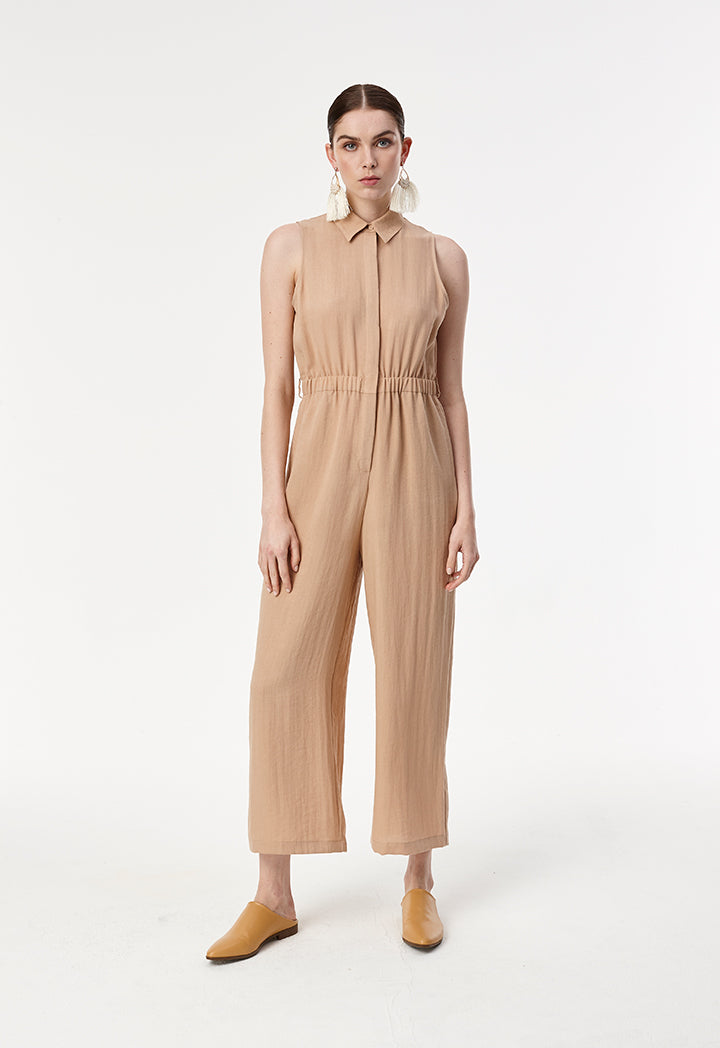 Gathered Jumpsuit